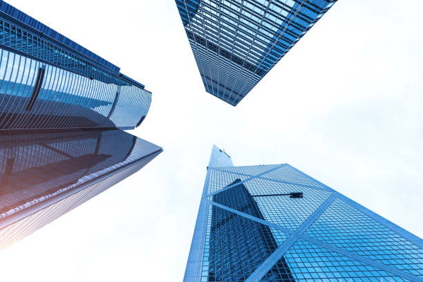 istock Modern buildings in HongKong 690073890