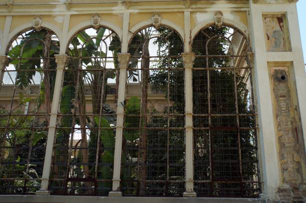 istock Barcelona city garden view 690092342