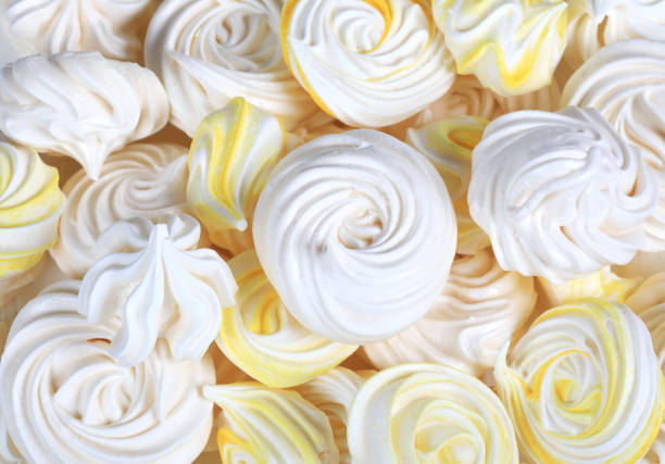 istock Multicolored homemade meringue 690111578