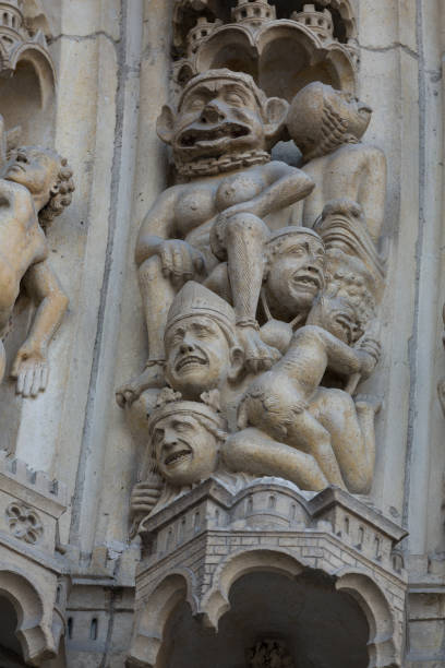 istock Paris, Notre Dame Cathedral - Last Judgment Portal 690116306