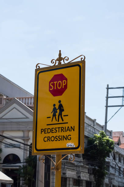 istock Pedestrian Crossing Street Sign 690126700