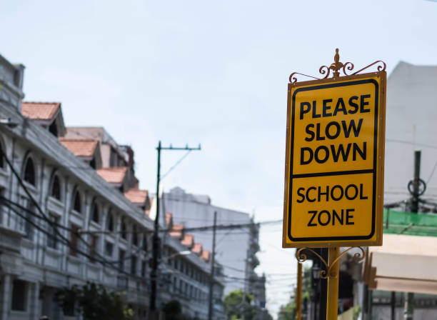 istock School Zone Street Sign 690126772