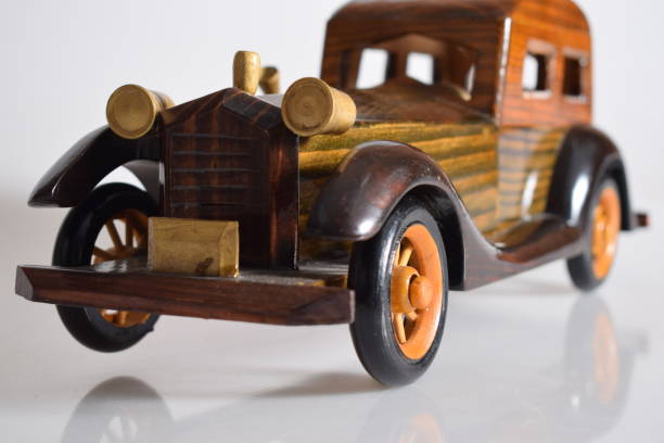 istock Wooden cars. 690130136