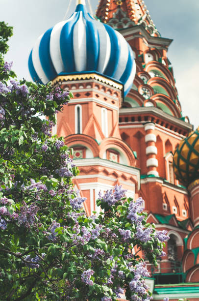 istock Historic architecture in Moscow city. Russia. Vertical frame 690134328