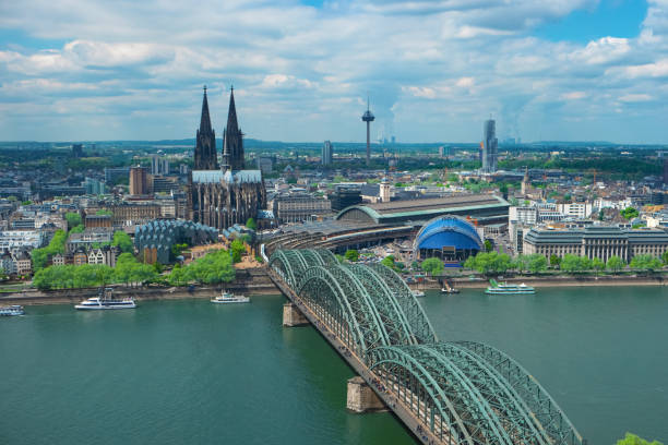 istock Skyline of Cologne with Cathedral, Germany, Europe 690140842