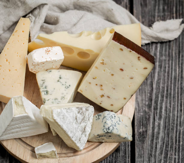 istock arrangement of gourmet cheeses 690141838