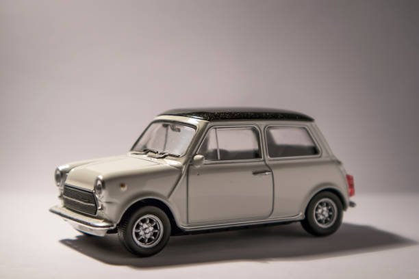 Car miniature car isolated on white background