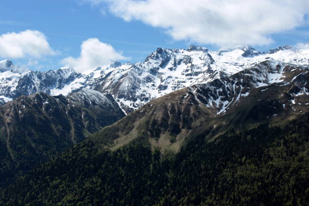 istock View of the Pyrenees from Superbagneres 690150044