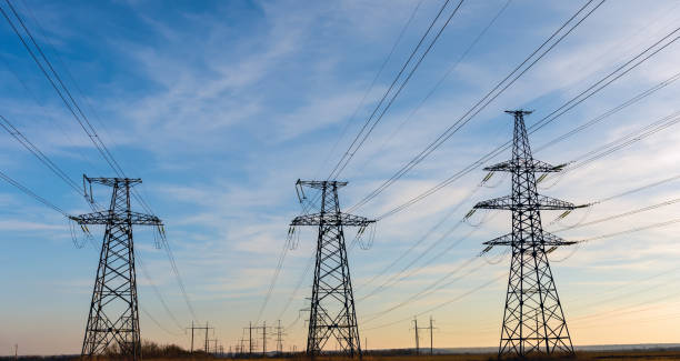 istock High Voltage Electric Transmission Tower Energy Pylon. 690153118