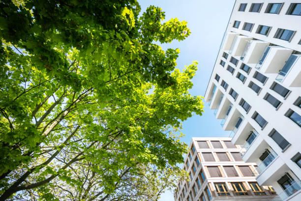 istock New white apartment house with balconies in Berlin, Germany 690157470