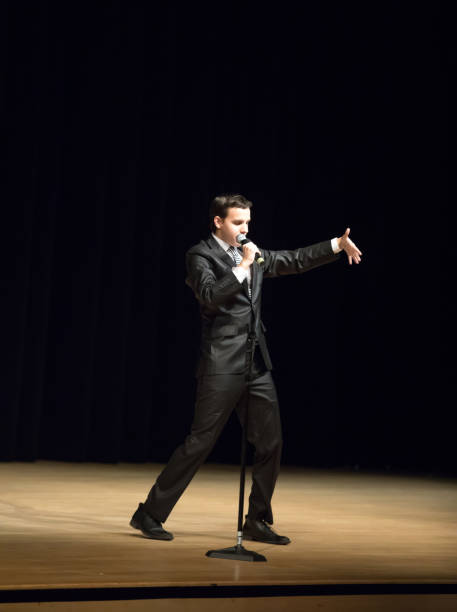 istock Jazz singer teenager 690157508