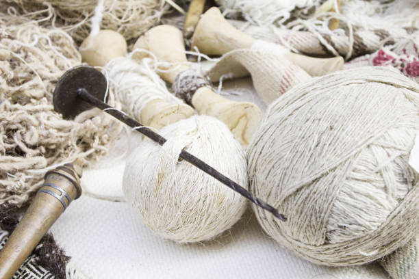istock Skeins of wool 690158136