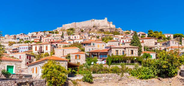 istock Molyvos Town in Lesvos Island 690166402