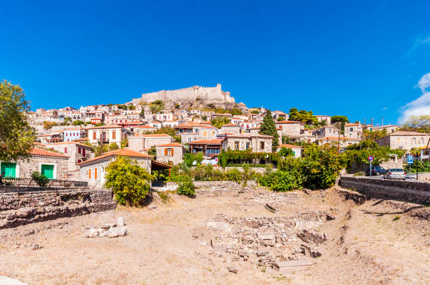 istock Molyvos Town in Lesvos Island 690166410