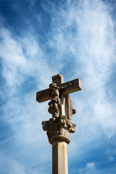 istock Cruceiro in Combarro, Galicia 690187062