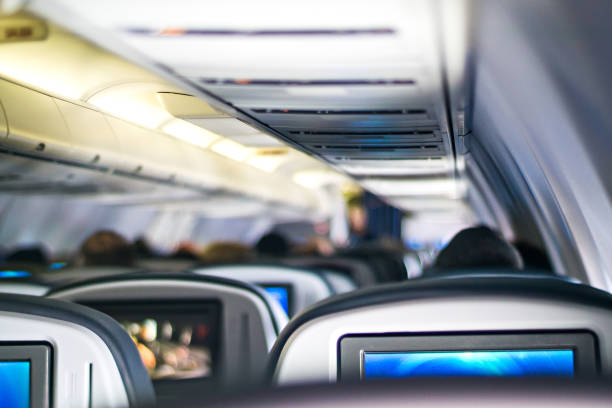 istock inside a commercial airline scenes 690187168
