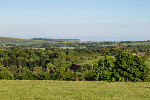 istock The view across the South Downs towards Newhaven 690191232