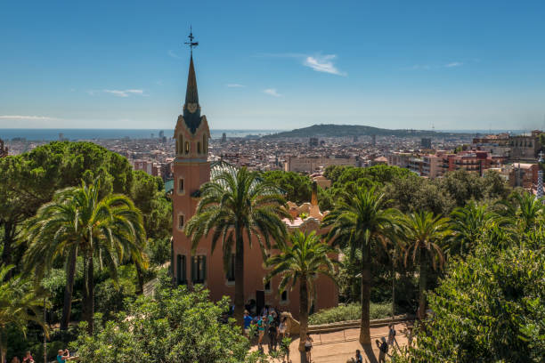 Modern and historic architecture in Barcelona