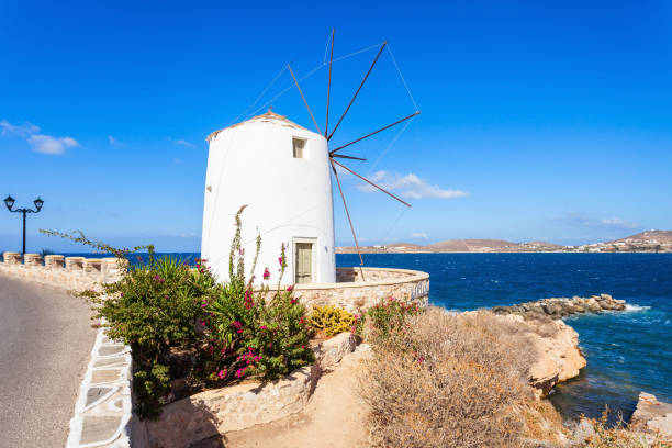 istock Wndmill in Parikia, Paros 690208624