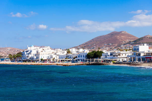 istock Paros island aerial view 690208632