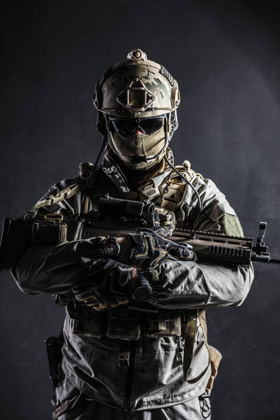 istock Army soldier of Special Operations Forces 690208968