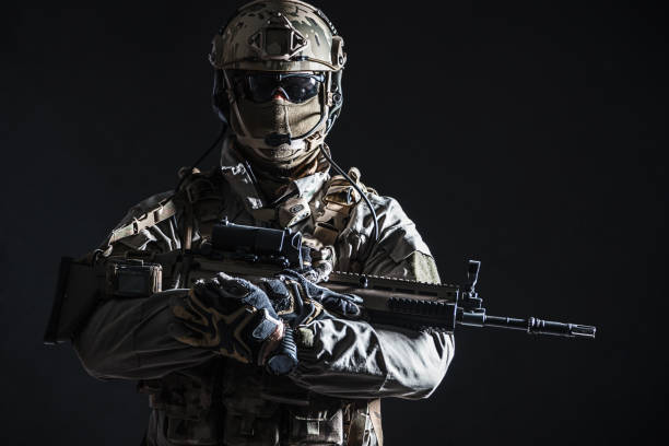 istock Army soldier of Special Operations Forces 690209034