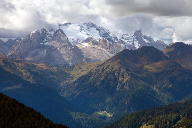 istock Marmolada, the highest mount of Dolomites mountains 690227736