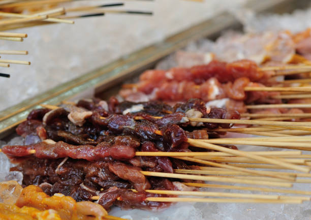 istock hot spicy dips in the Chinese restaurant 690243800