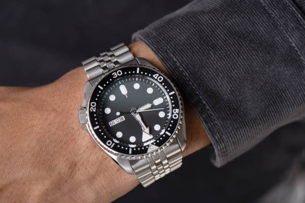 istock luxury wristwatch on the wrist 690244512
