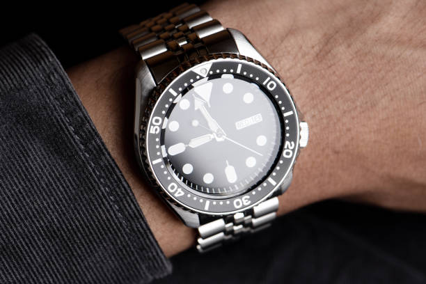 istock luxury wristwatch on the wrist 690244610