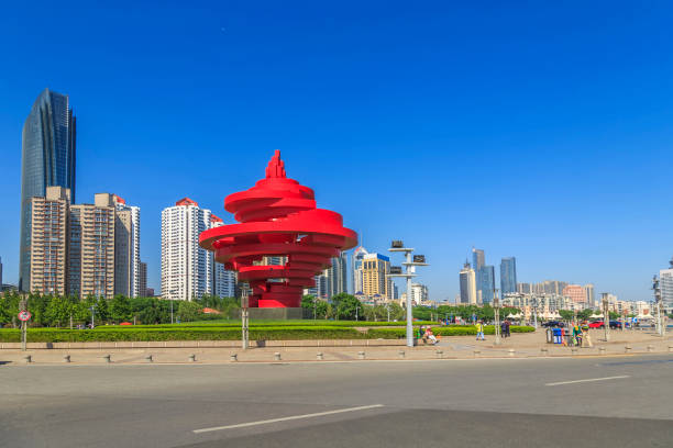 Beautiful Qingdao scenery Beautiful Qingdao scenery qingdao stock pictures, royalty-free photos & images