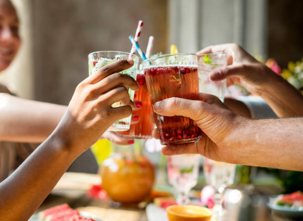 istock Friends party drinks healthy gathering 690262552