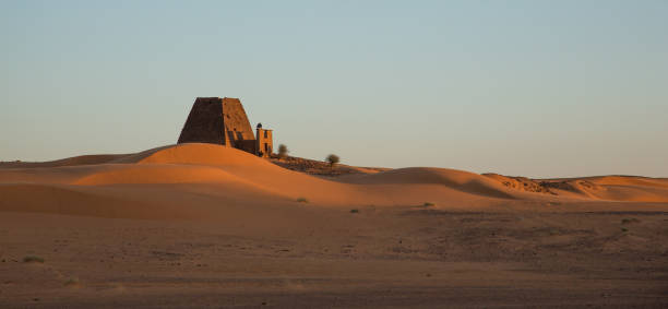istock Meroe pyramids in a desert in Sudan 690269440