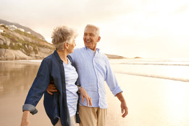 istock Taking a walk on the beach was a great idea 690285430