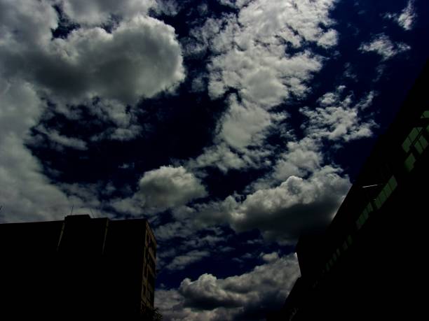 istock Dark Sky over Black City 690307348