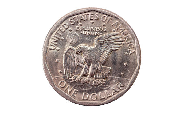 istock usa one dollar coin isolated on white background 690332792