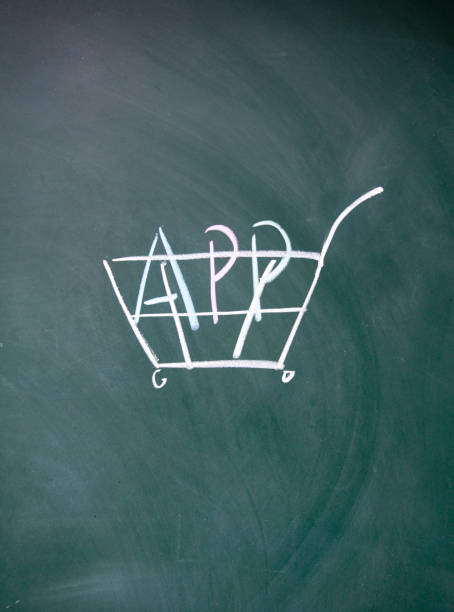 istock app shopping cart symbol 690343260