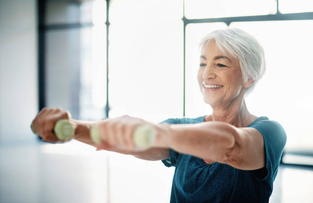 istock Staying fit is one way to age with grace 690349574