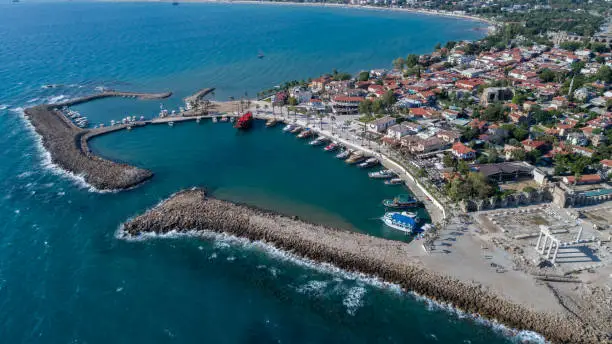 Photo of Antique side harbor aerial view