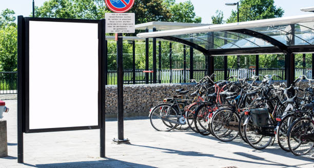 istock Outdoor advertising billboard 690367928