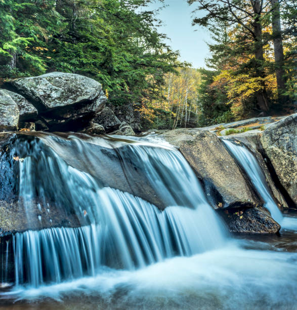 istock Swift river in Autumn White Mountains, New Hampshire 690389662