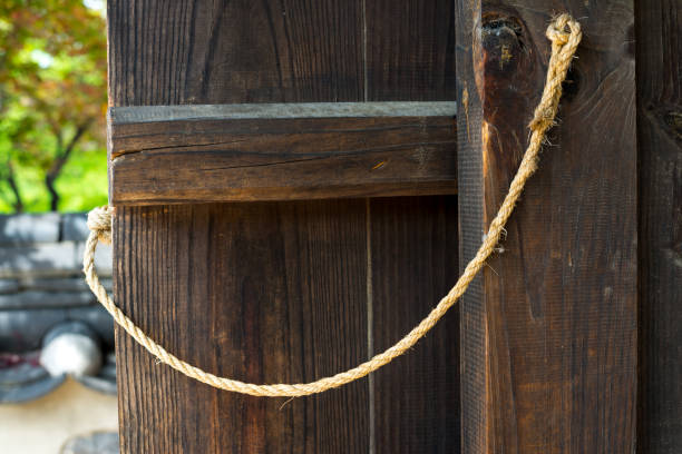 istock Traditional door lock knob 690396880