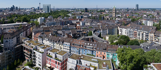 Aerial image of Dusseldorf