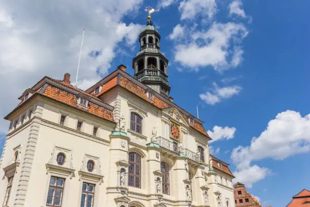 Baroque building of the town hall of Luneburg, Germany