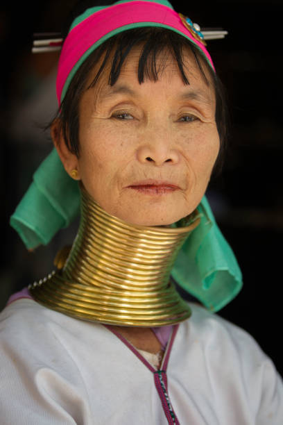 istock Long Neck-Kayan women, Myanmar 690415266