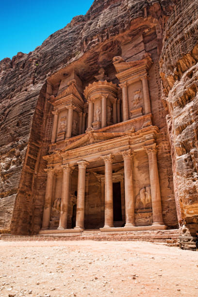 istock Al Khazneh in Petra, Jordan 690428106