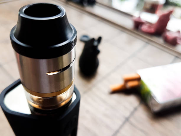 istock Electric cigarette Ecig Alternative stop Smoking treat Choice 690428674