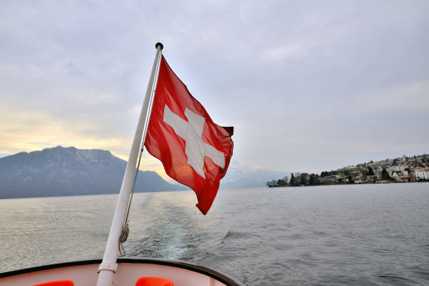 istock cruise ship in Lake Lucerne 690436544