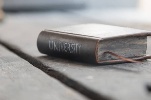 istock University - the inscription on the book 690439586