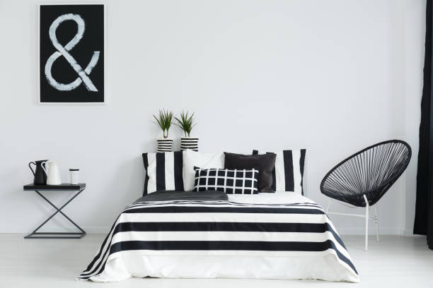 istock Bedroom with chair and table 690445122